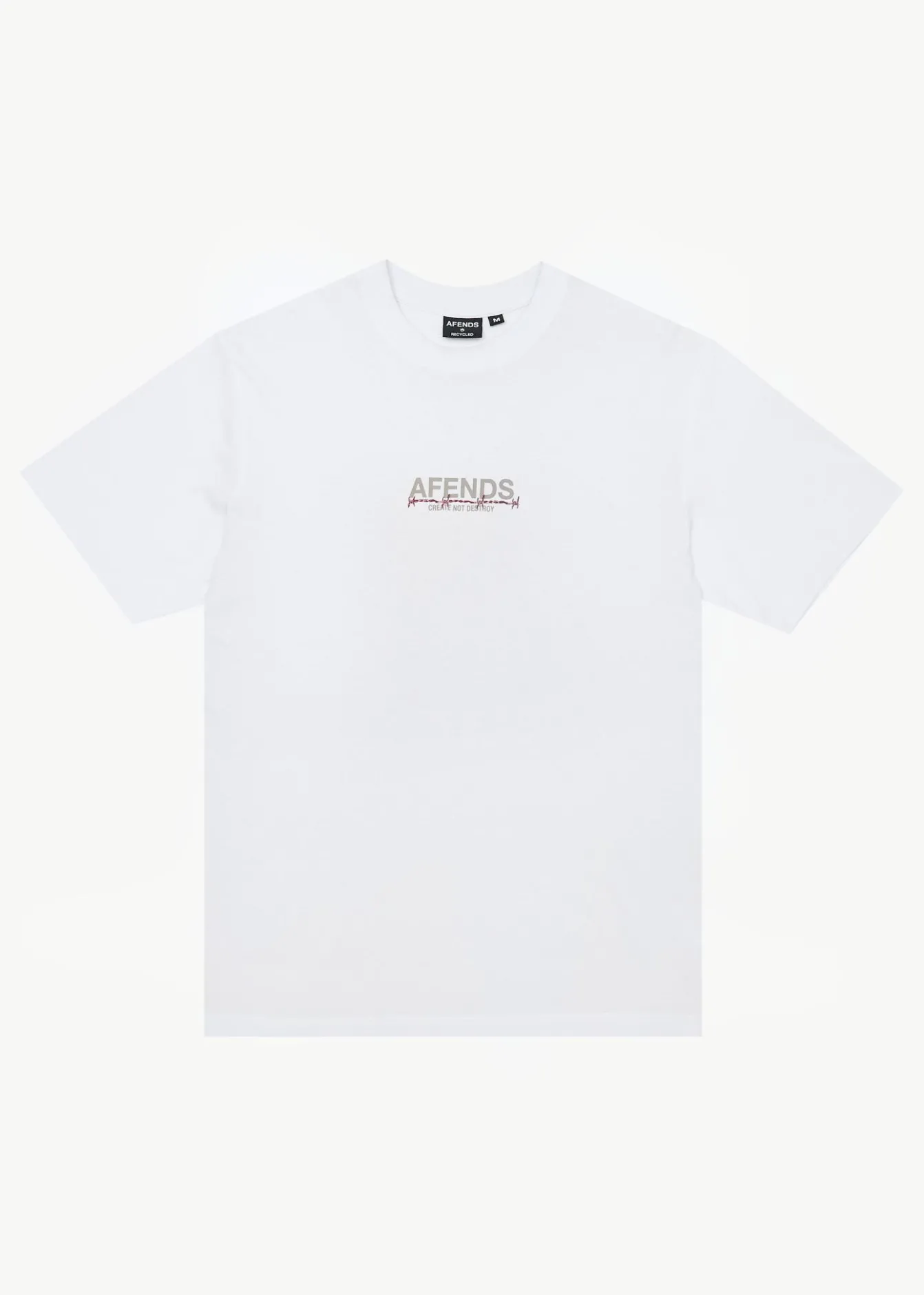 T-Shirts<Afends Wired - Retro Tee White