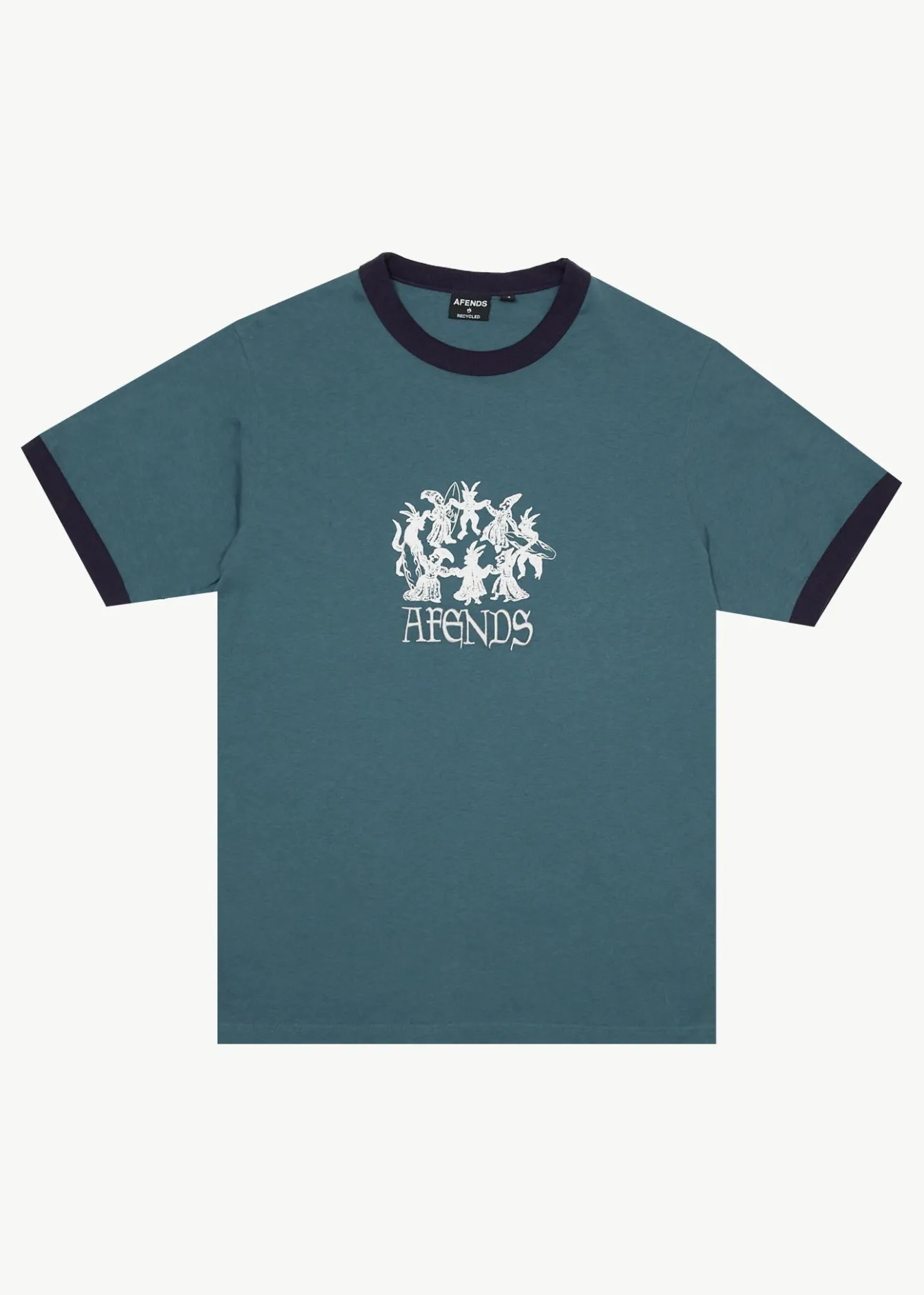 T-Shirts<Afends Witchcraft - Ringer Tee Fuel