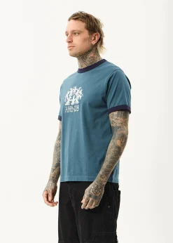 T-Shirts<Afends Witchcraft - Ringer Tee Fuel