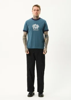 T-Shirts<Afends Witchcraft - Ringer Tee Fuel