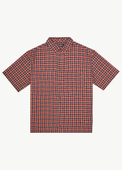 Shirts|Tees & Shirts<Afends Wrecked  - Short Sleeve Shirt Terra